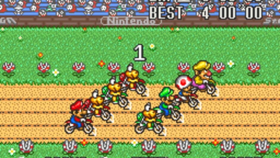 Скриншот 1 из Excitebike: Bun-bun Mario Battle