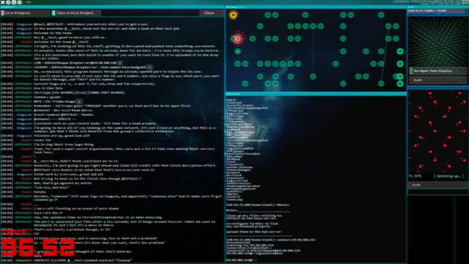 Скриншот 1 из Hacknet: Labyrinths