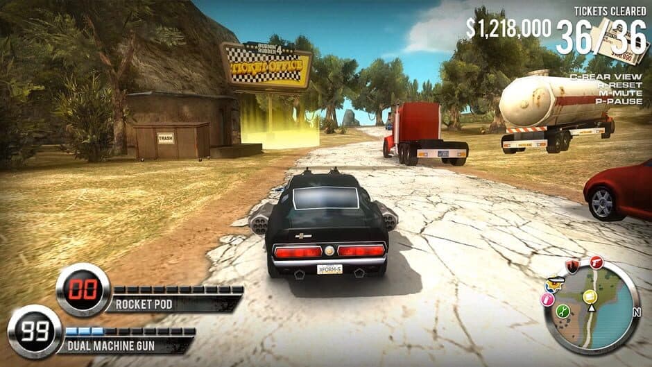 Скриншот 2 из Burnin' Rubber 4