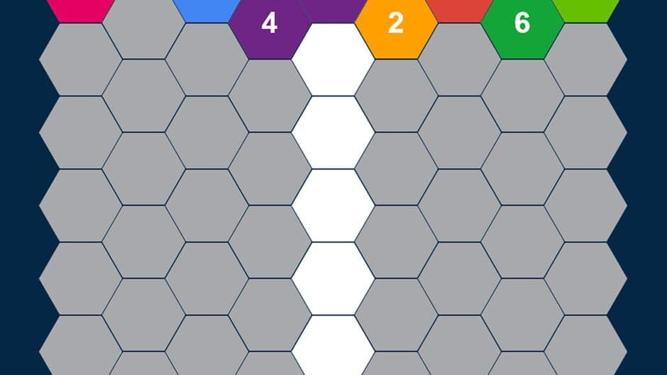 Скриншот 1 из Hexa Attack Puzzle: Shoot n Merge Numbers
