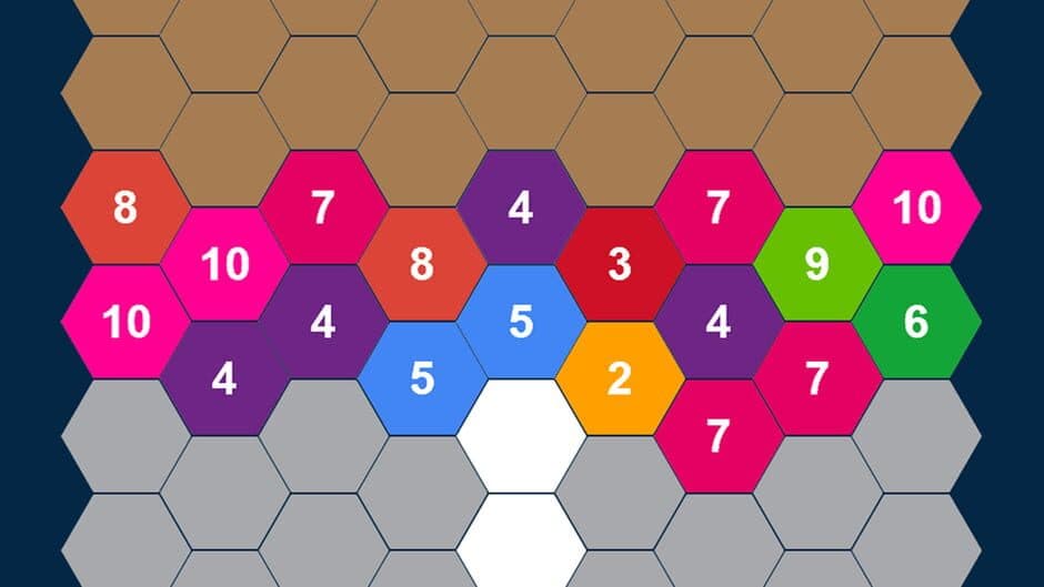 Скриншот 2 из Hexa Attack Puzzle: Shoot n Merge Numbers