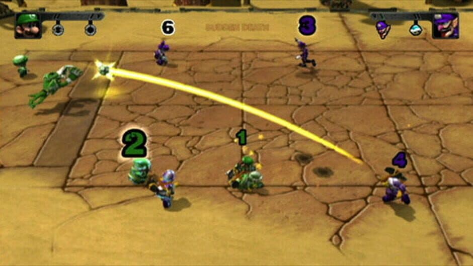 Скриншот 2 из Mario Strikers Charged