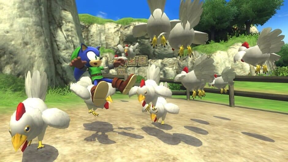 Скриншот 1 из Sonic Lost World: The Legend of Zelda Zone
