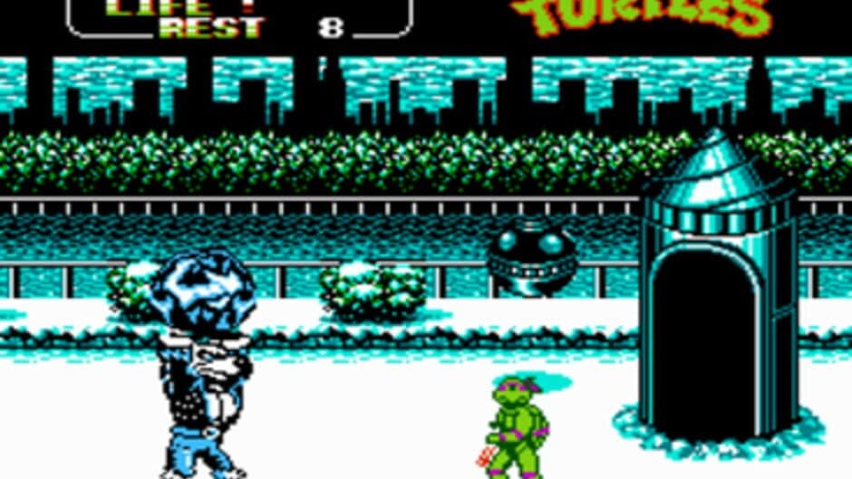 Скриншот 2 из Teenage Mutant Ninja Turtles II: The Arcade Game