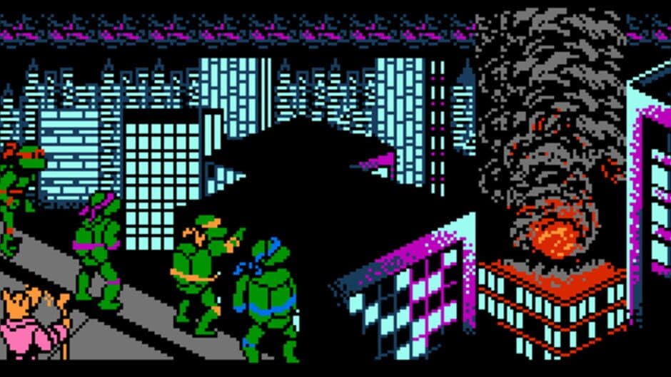 Скриншот 3 из Teenage Mutant Ninja Turtles II: The Arcade Game