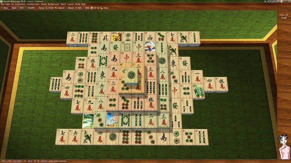 Скриншот 3 из Kyodai Mahjongg