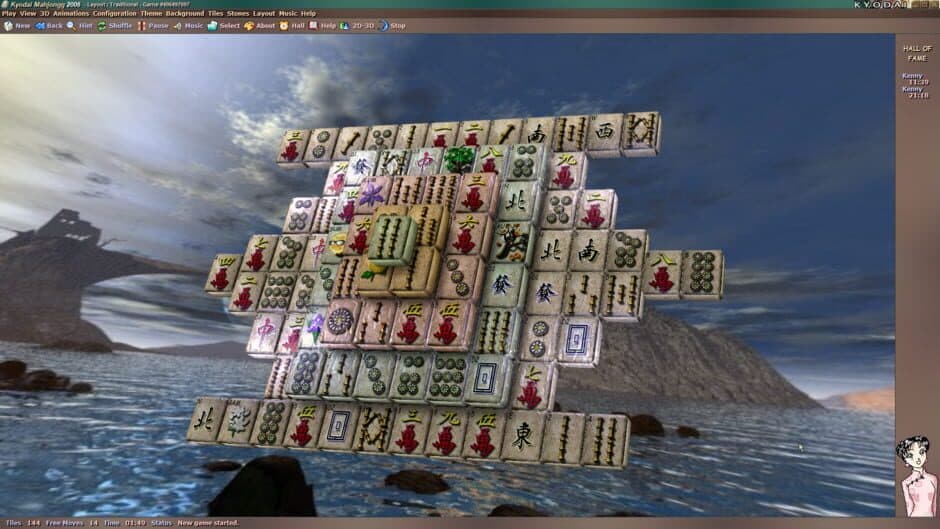 Скриншот 9 из Kyodai Mahjongg