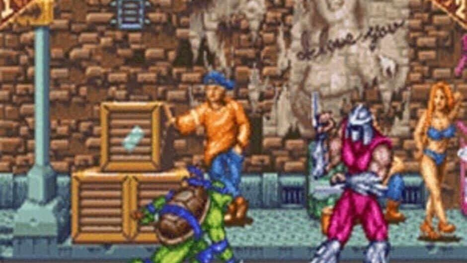 Скриншот 4 из Teenage Mutant Ninja Turtles: Tournament Fighters