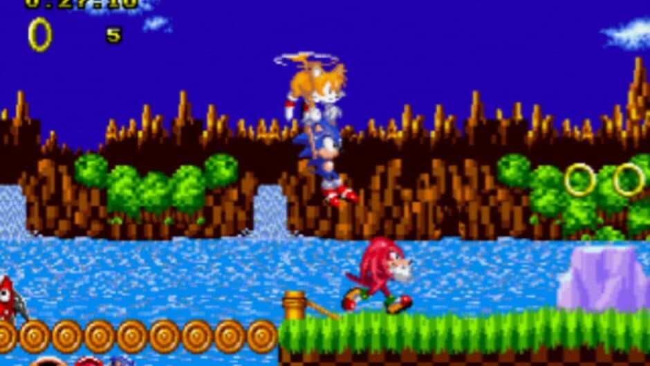 Скриншот 1 из Knuckles the Echidna in Sonic the Hedgehog