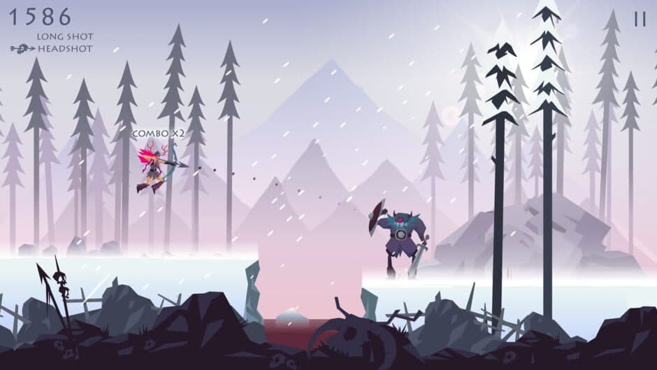 Скриншот 1 из Vikings: an Archer's Journey