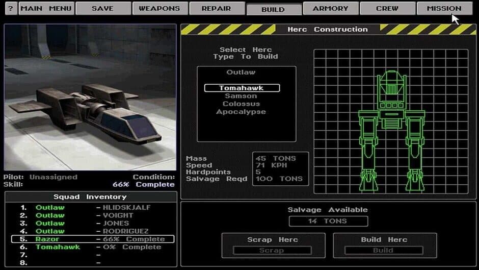 Скриншот 3 из Earthsiege 2