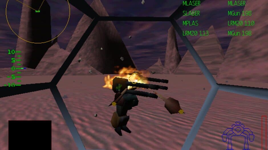 Скриншот 1 из MechWarrior 2: Mercenaries
