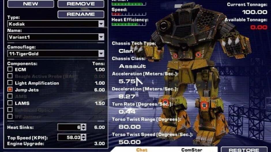 Скриншот 2 из MechWarrior 4: Clan 'Mech Pak