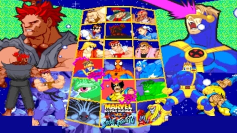 Скриншот 4 из Marvel Super Heroes vs. Street Fighter