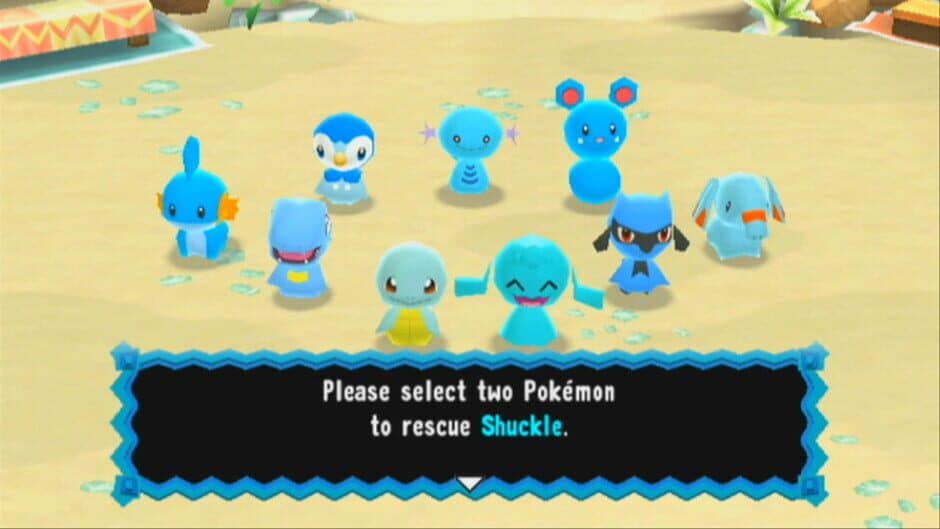 Скриншот 1 из Pokémon Fushigi no Dungeon: Ikuzo! Arashi no Boukendan