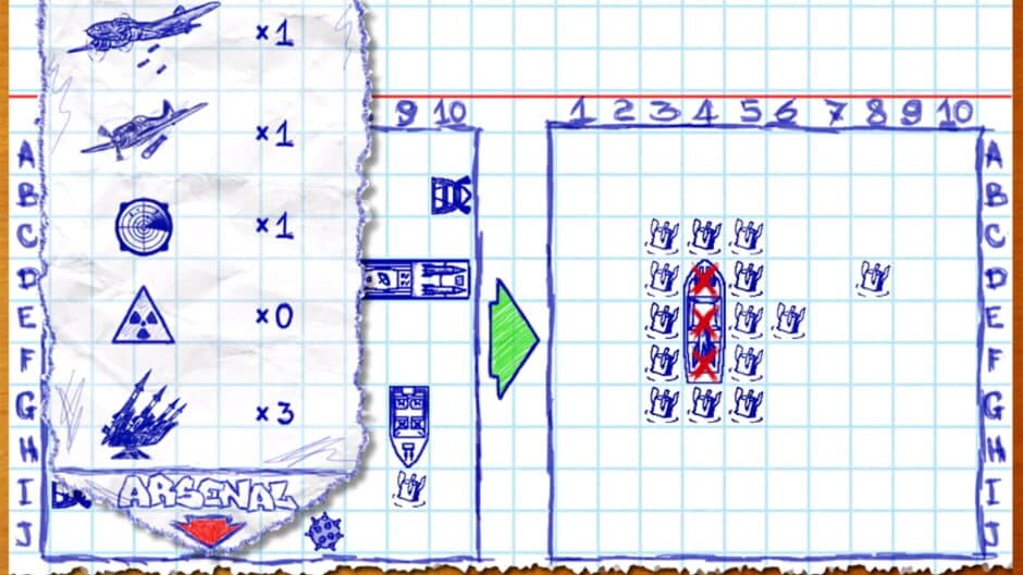 Скриншот 2 из Sea Battle