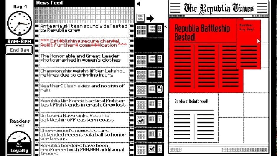 Скриншот 3 из The Republia Times