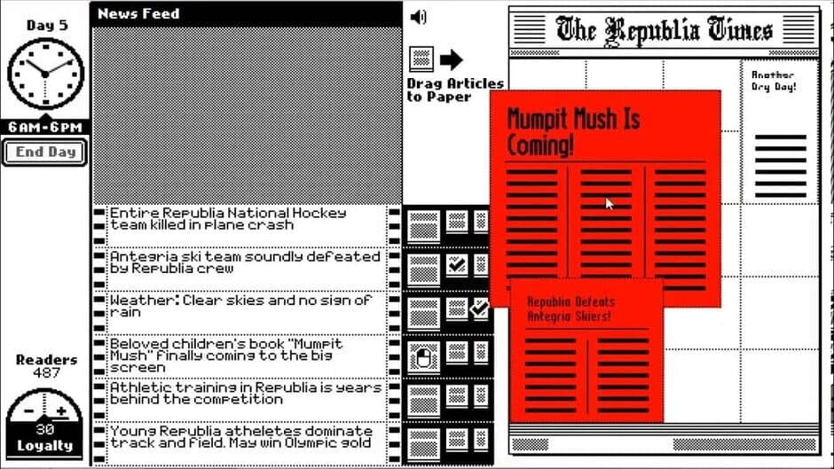 Скриншот 4 из The Republia Times