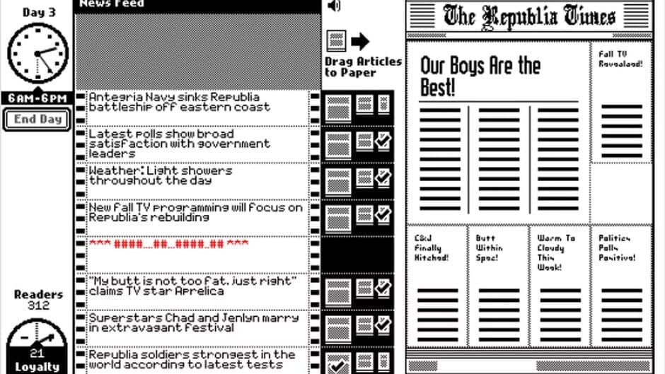 Скриншот 6 из The Republia Times