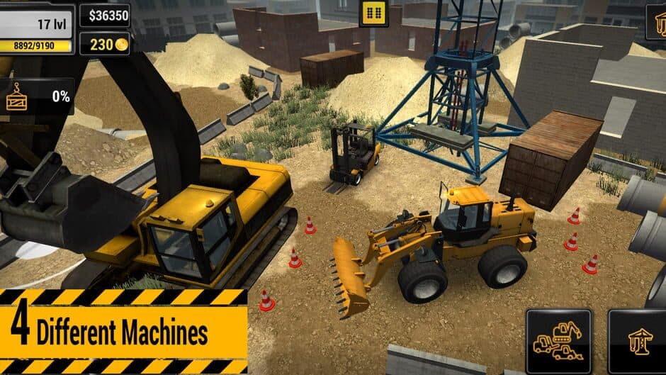 Скриншот 2 из Construction Machines Simulator