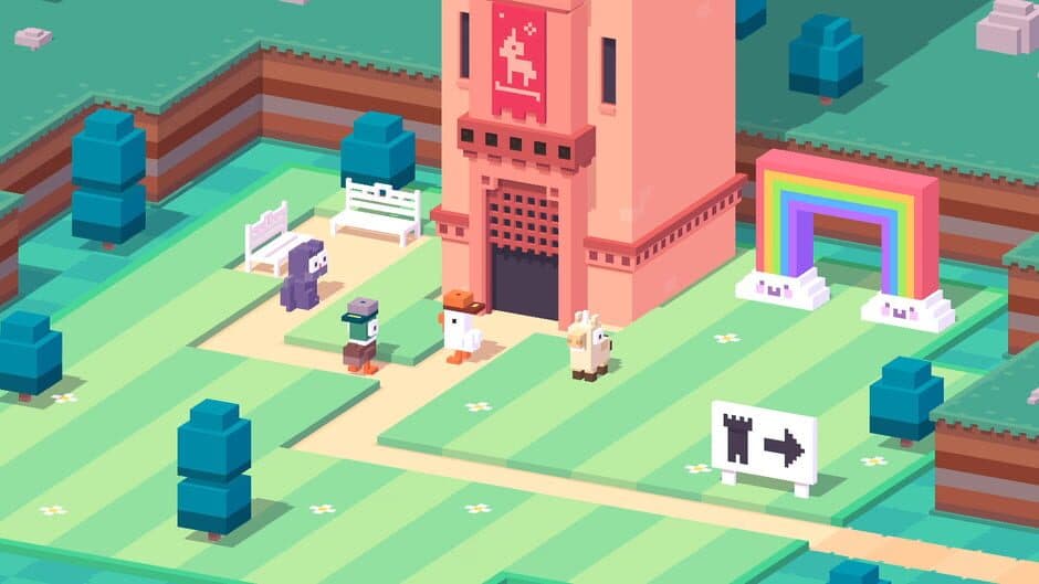 Скриншот 1 из Crossy Road Castle