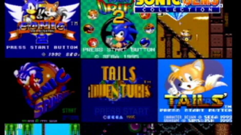 Скриншот 1 из Sonic Gems Collection