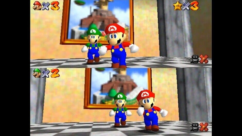 Скриншот 3 из Super Mario 64 Splitscreen Multiplayer