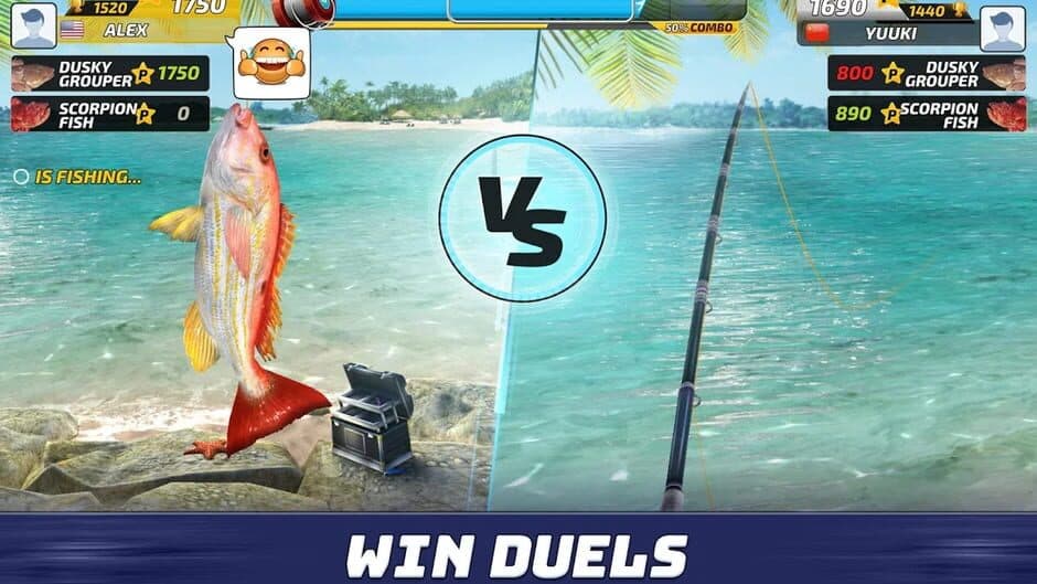 Скриншот 3 из Fishing Clash 2020: Fish Catching Games