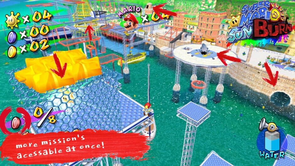 Скриншот 2 из Super Mario Sunburn