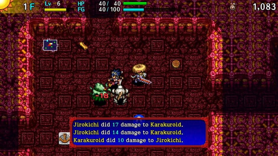 Скриншот 1 из Shiren the Wanderer: The Tower of Fortune and the Dice of Fate