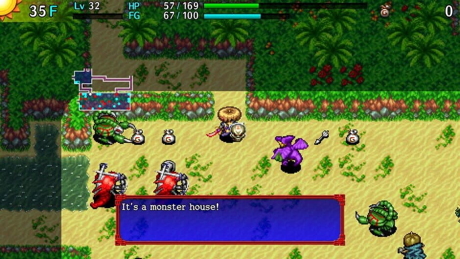 Скриншот 4 из Shiren the Wanderer: The Tower of Fortune and the Dice of Fate