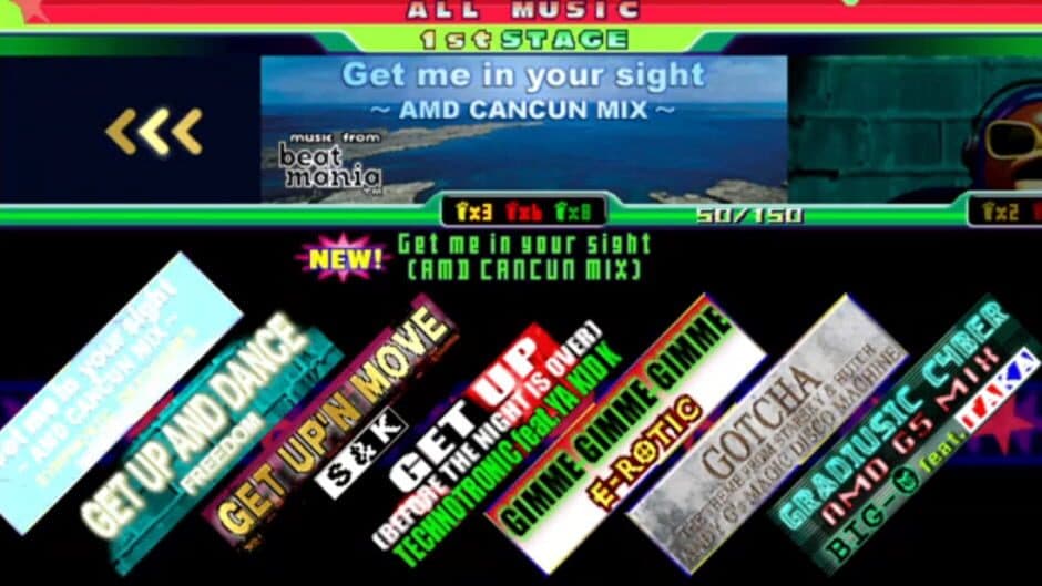 Скриншот 1 из Dance Dance Revolution Solo 4thMix Plus