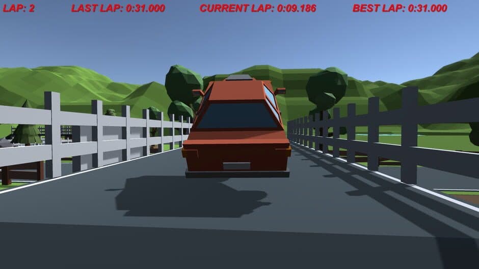 Скриншот 1 из Low Poly Racing