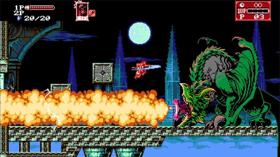 Скриншот 2 из Bloodstained: Curse of the Moon 2