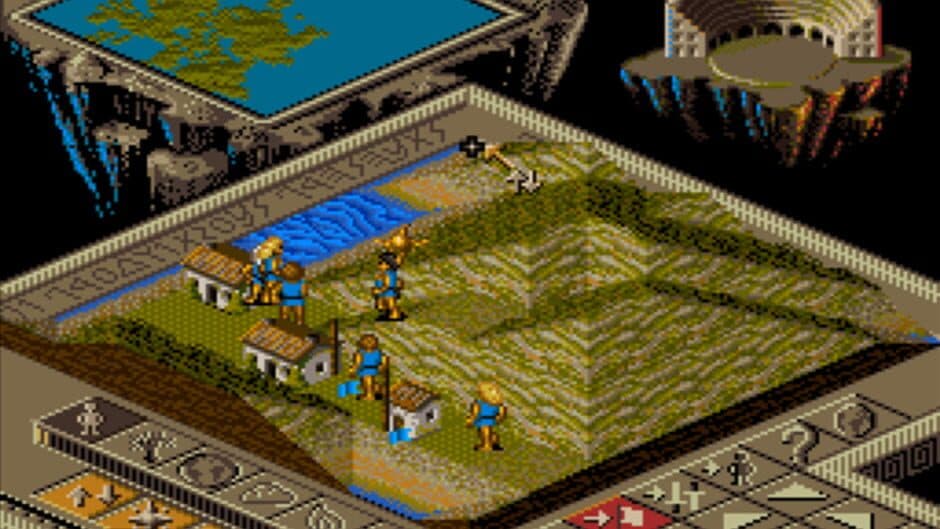 Скриншот 1 из Populous II: Trials of the Olympian Gods