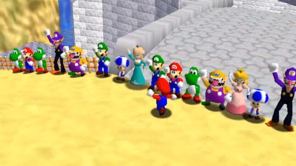 Скриншот 1 из Super Mario 64 Online