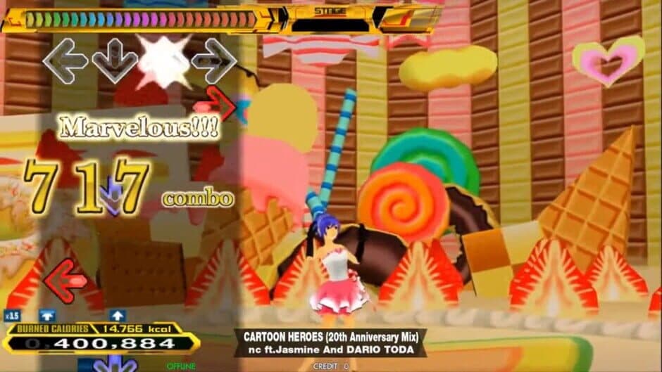 Скриншот 2 из Dance Dance Revolution A20