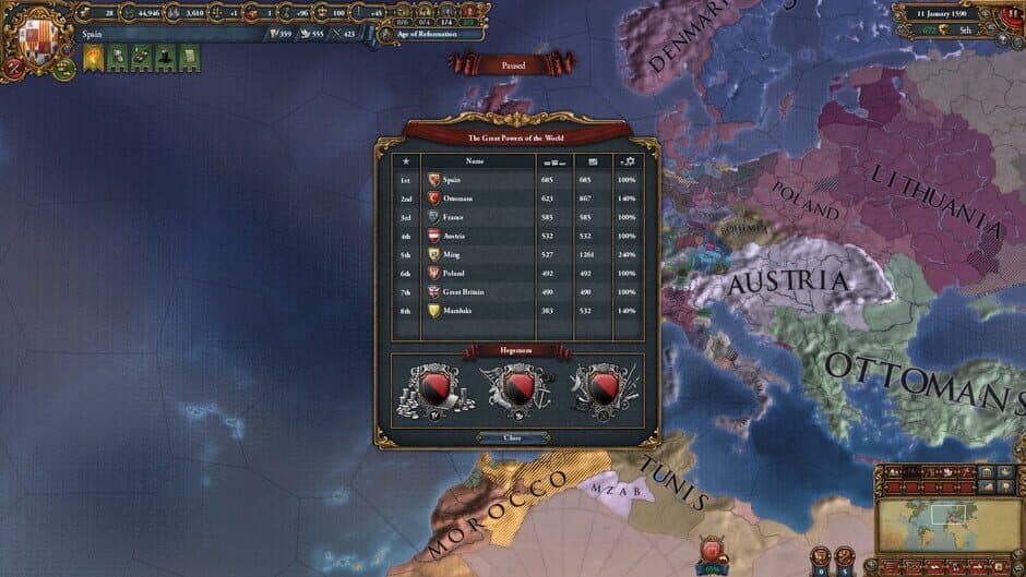 Скриншот 1 из Europa Universalis IV: Emperor