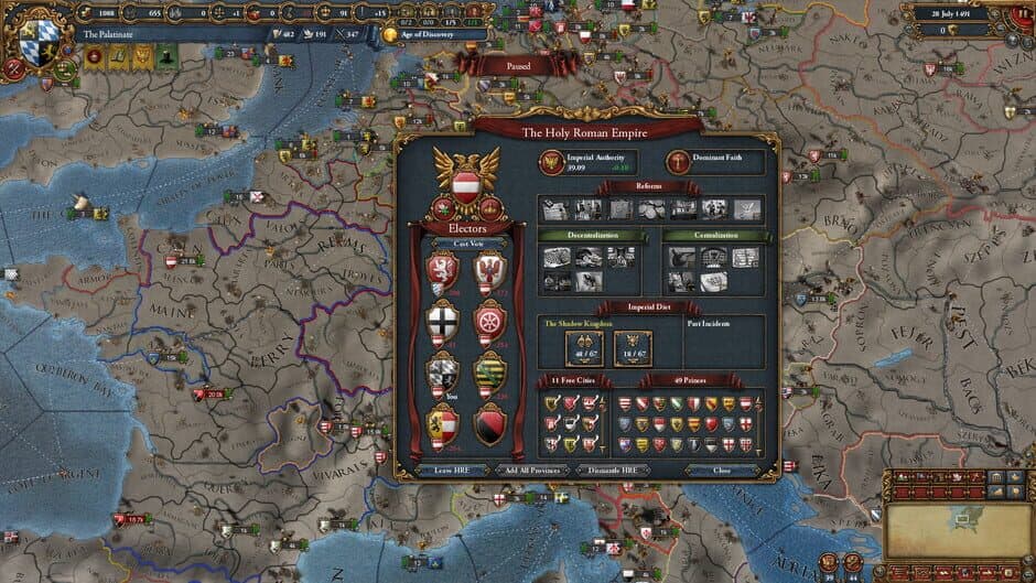 Скриншот 4 из Europa Universalis IV: Emperor