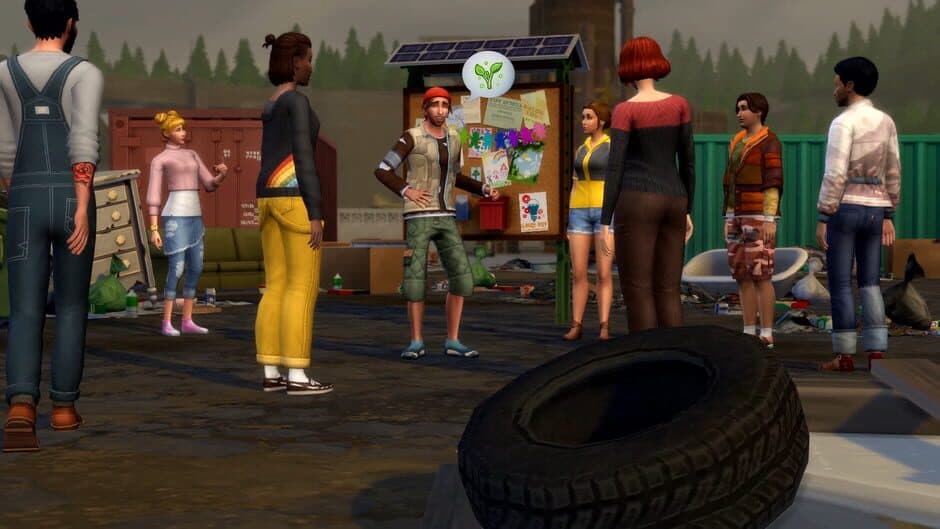 Скриншот 1 из The Sims 4: Eco Lifestyle