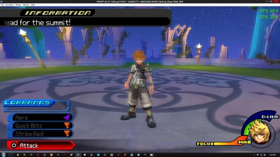 Скриншот 3 из Kingdom Hearts Birth by Sleep Final Mix