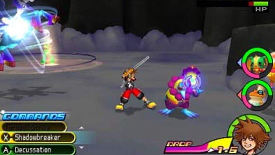 Скриншот 2 из Kingdom Hearts 3D: Dream Drop Distance - Mark of Mastery Edition