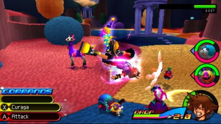 Скриншот 5 из Kingdom Hearts 3D: Dream Drop Distance - Mark of Mastery Edition