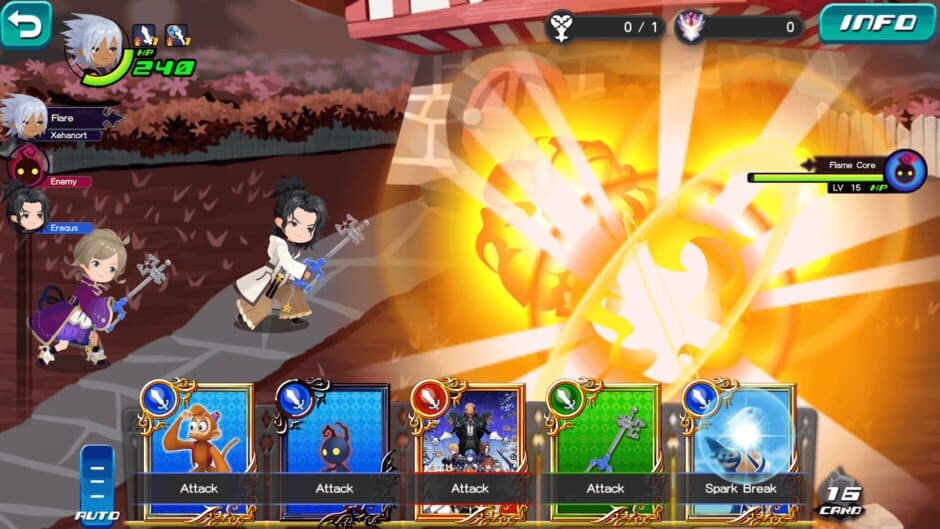 Скриншот 1 из Kingdom Hearts Dark Road