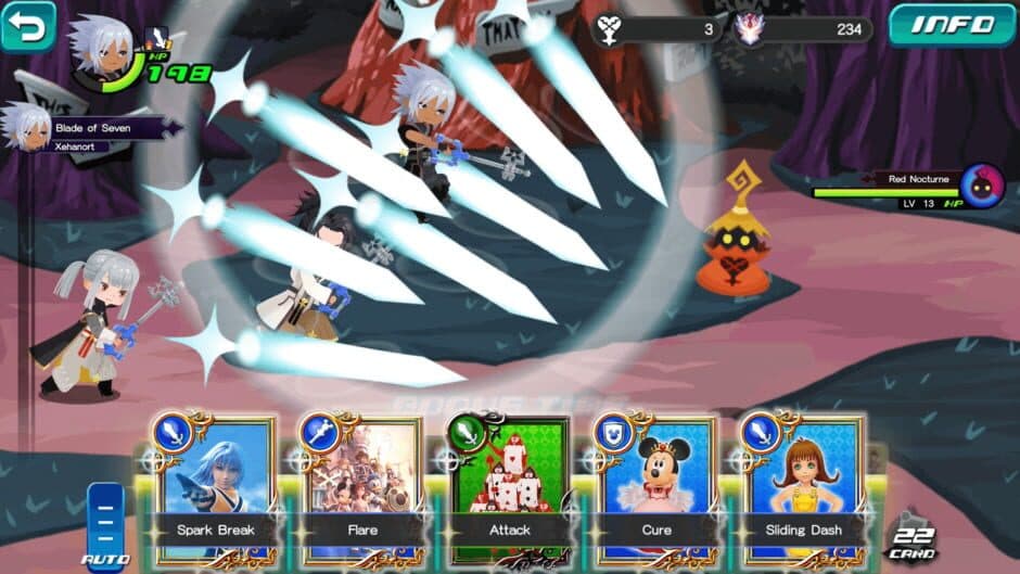 Скриншот 2 из Kingdom Hearts Dark Road