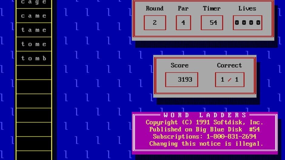 Скриншот 2 из Big Blue Disk #54