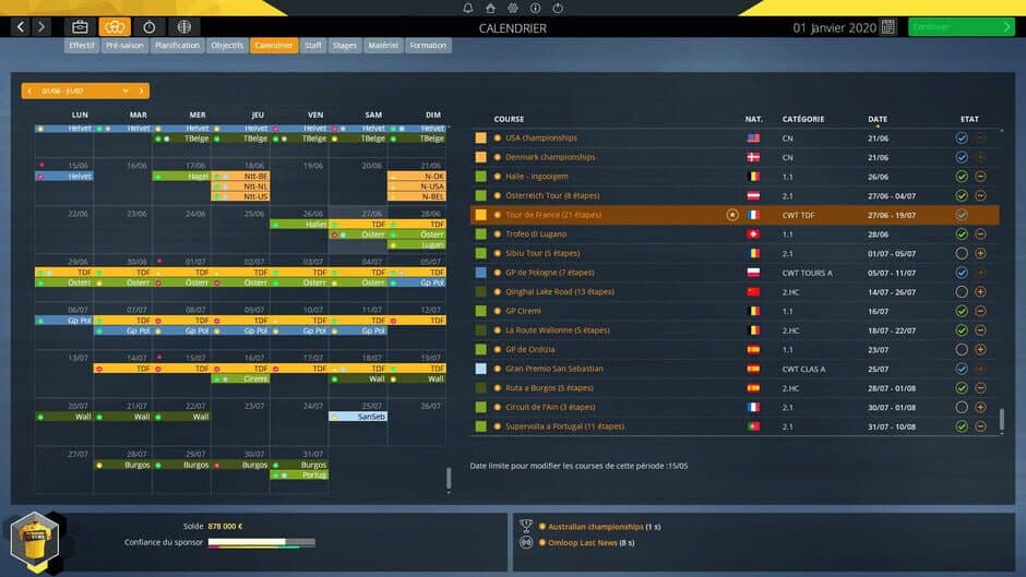 Скриншот 1 из Pro Cycling Manager 2020
