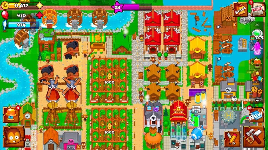 Скриншот 5 из Bloons Monkey City