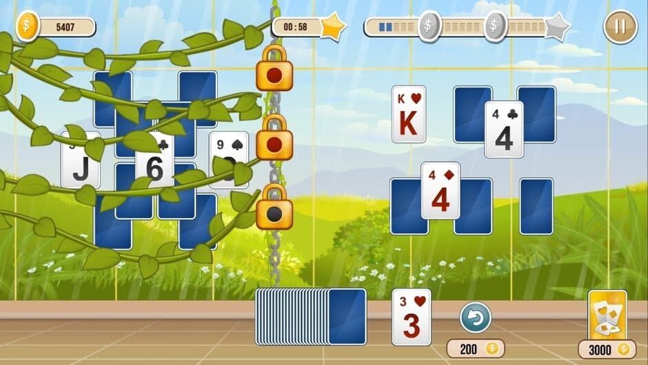 Скриншот 3 из Solitaire TriPeaks Flowers