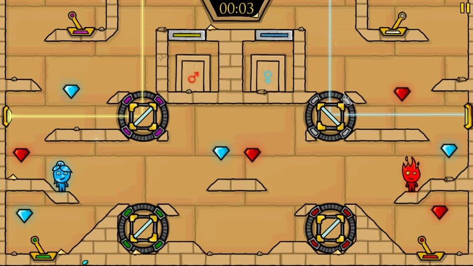 Скриншот 3 из Fireboy and Watergirl: The Light Temple